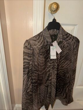Guess Women’s Front-tie Blouse